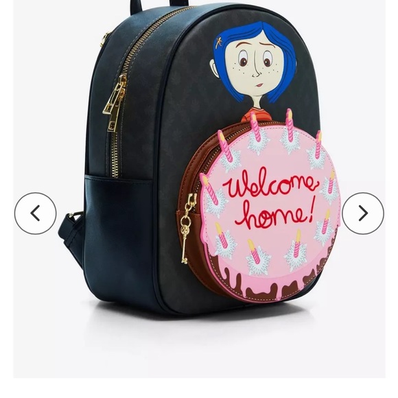 Coraline Cake Mini Backpack Brand New - Picture 2 of 5
